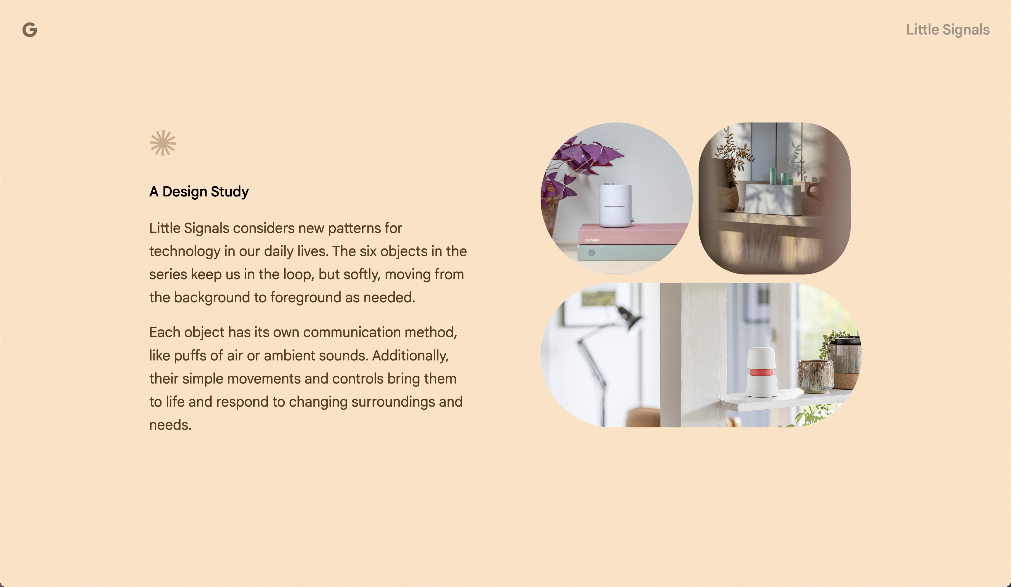 calm technology experiments